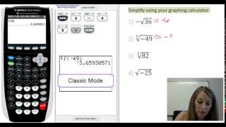 How to Compute Radicals (Roots) on the TI-84 Graphing Calculator