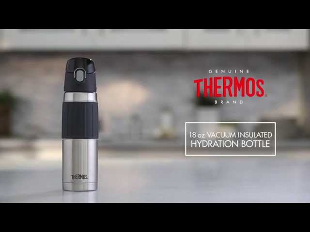 Thermos 18 oz. Stainless Steel Hydration Insulated Vacuum Bottle