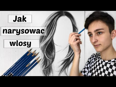 Wideo: Jak Narysować Włosy Ołówkiem
