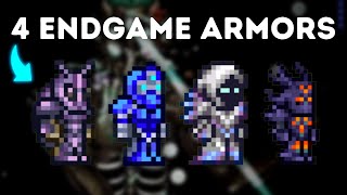 Everything You Need to Know About the 4 (Pre-Moon Lord) Endgame Armors in Terraria!