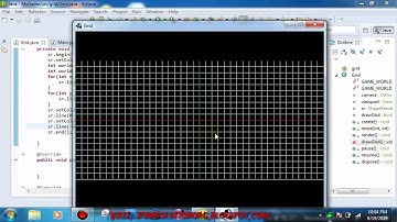 How to draw Grid lines with libgdx shape renderer tutorial