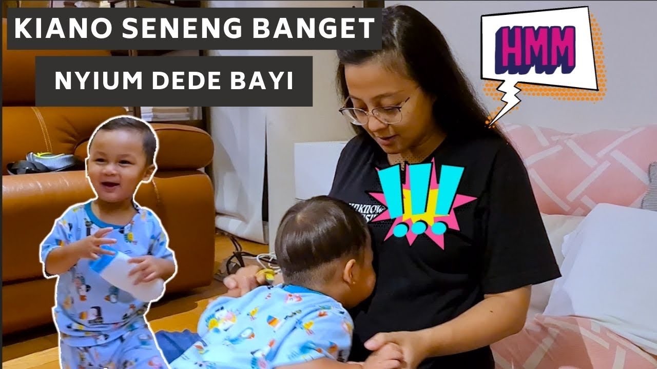 PERTAMA KALINYA KIANO CIUM DEDEK BAYI ONTY SEA !! KIANO SAYANG BANGET SAMA DEDEK BAYI ONTY UNCLE !!!