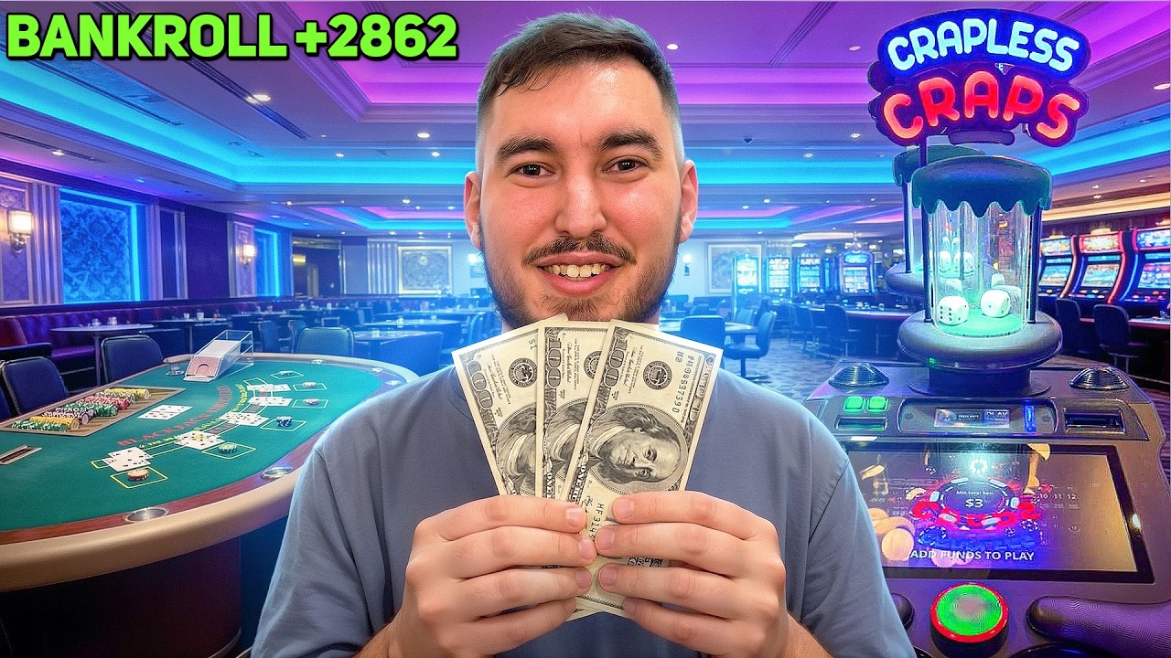 Я переехал в Вегас, чтобы играть в азартные игры на постоянной основе! (День 5)