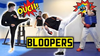 Gag Reel & Bloopers | Taekwondo Kicking Fails & Bails | GNT