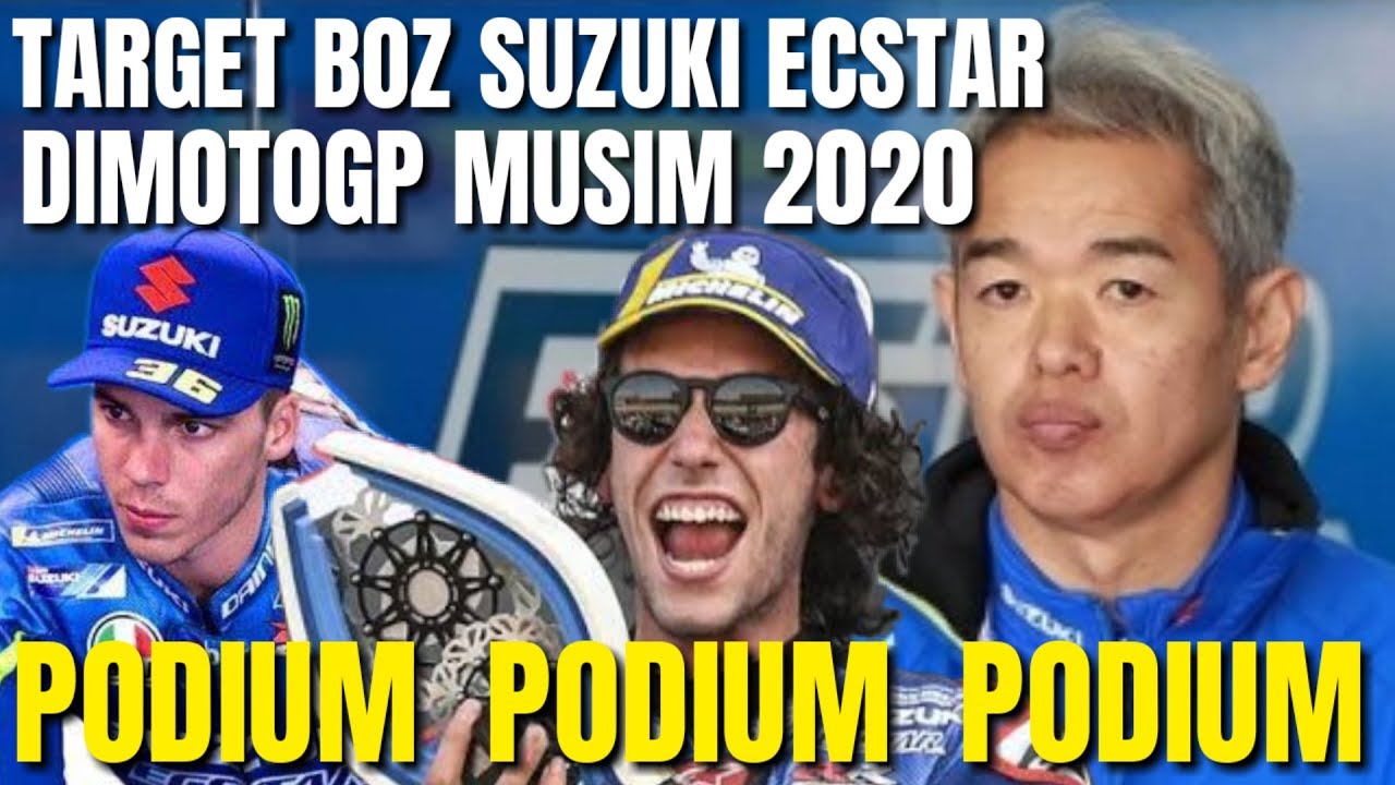 BERITA MOTOGP-Mimpi besar Suzuki Ecstar di motogp 2020 ...