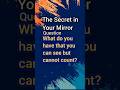 The Secret in Your Mirror! 🪞 Can you solve it? #english #brainteaser #riddlejourney
