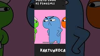 Dikasih Uang Buat Sedekah, Eh Malah Beli Togel! 😂 Auto Kaya | #kartun #kartunlucu #shortsfeed