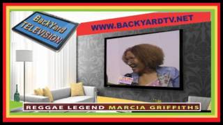 Video thumbnail of "Marcia Griffiths - Electric Slide Singer - Uncle Howie Backyard TV - Black Barbie"