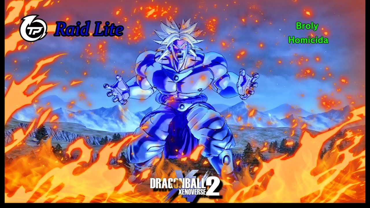 Dragon ball xenoverse 2 Raid lite Broly - YouTube