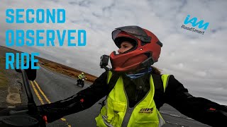 HOW TO improve your motorcycle riding! // my SECOND observed ride with IAM Roadsmart