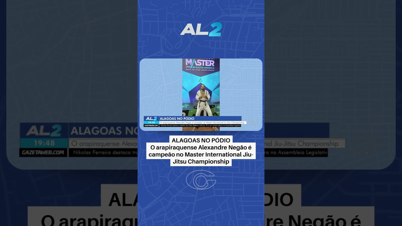 Arapiraquense conquista ouro e entra para a elite do jiu-jítsu