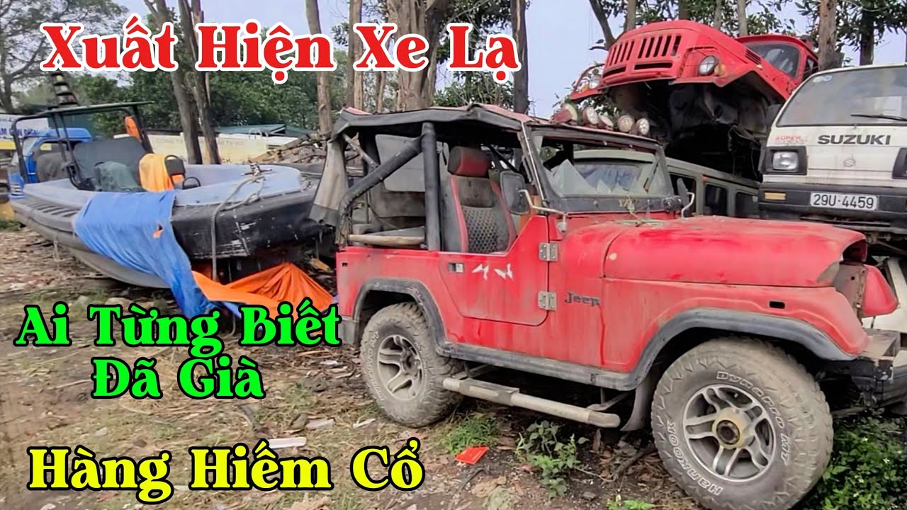 Xuất Hiện Xe JEEP Mỹ Độc Lạ Có 1-0-2 Tại Tề Lỗ.A Tuấn tv