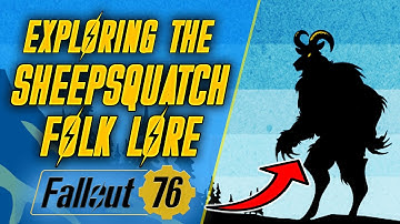 Fallout 76 Sheepsquatch (New Cryptid)