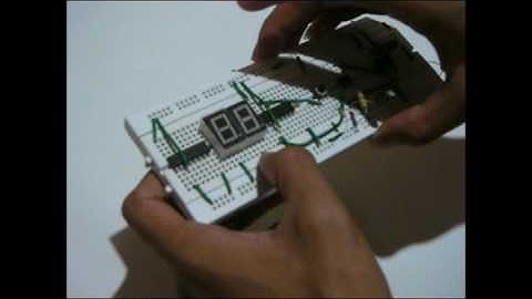 2 DIGIT 7 SEGMENT COUNTER UP 0 - 99