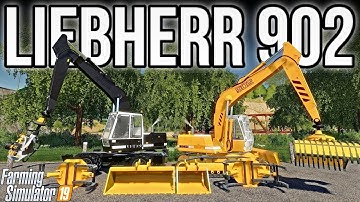 NEW MODS FS19! Excavator Liebherr Pack Is Here!