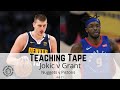 Teaching Tape Nuggets v Pistons, Jokic v Jerami Grant