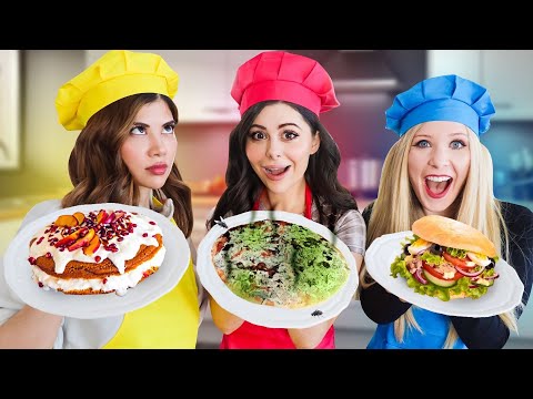 Cooking WITHOUT A RECIPE challenge - Azzyland Gloom & Brianna