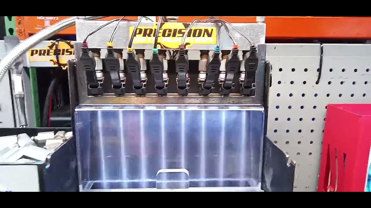 High Flow Injectors before Ultrasonic cleaning