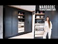 EXTREME BUILT IN WARDROBE TRANSFORMATION USING IKEA PAX!