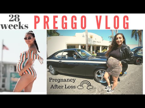 pregnancy-vlog-|-our-first-beach-day-with-baby-and-car-show-|-pregnancy-after-loss