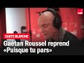 Capture de la vidéo Gaëtan Roussel Reprend Jean-Jacques Goldman - La Carte Blanche