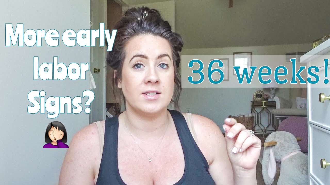 36 Week Pregnancy Update Early Signs Of Labor Not Making It To My Due Date Youtube