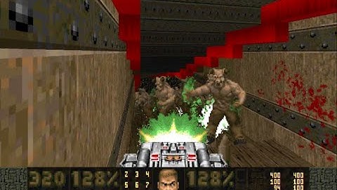 Doom 2 Combat Shock 2 Level 6 UV with 98% in 52:03 (Sorry, we