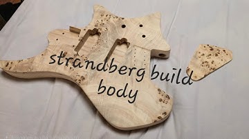 Strandberg-Style Headless Multiscale Guitar Part 1 (Building the Body)