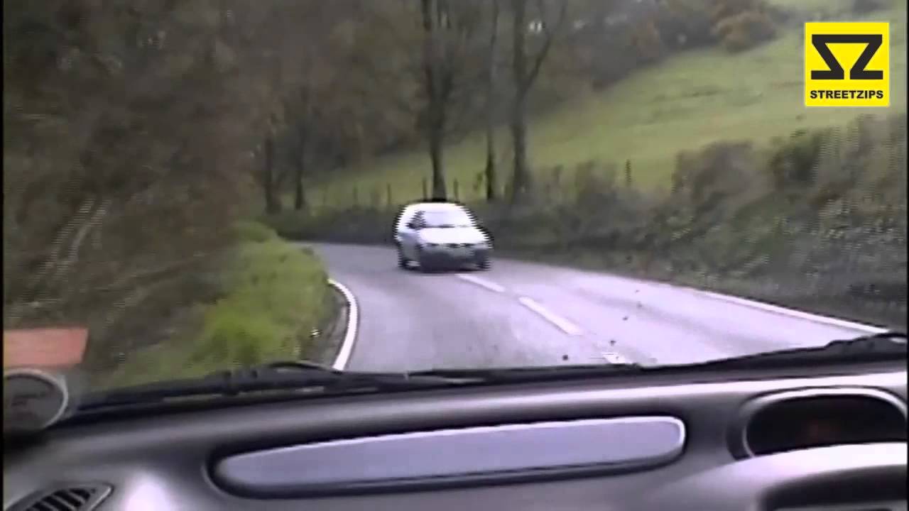 Crazy Driver Dash Cam - Drivers on the wrong side of the road! - YouTube