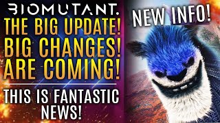 Biomutant's BIG UPDATE Gets New Info That Will Change The Game Forever! And For The Better!