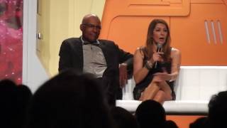 Marina Sirtis and Michael Dorn at the 2017 Star Trek Convention