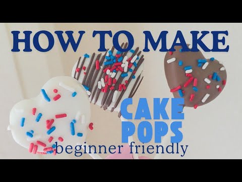 How to Make Cake Pops, Beginner Friendly