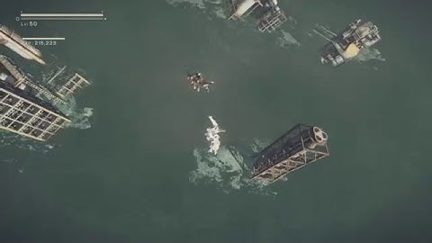 NieR: Automata Gameplay Prologue New Game+/Hard Mode on PS4