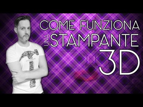 Video: Come Funziona Una Stampante 3D?