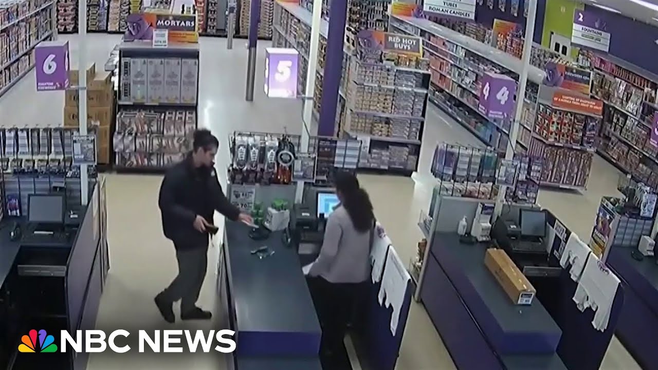 Video shows NYC terror suspect allegedly buying a fuse from a fireworks store