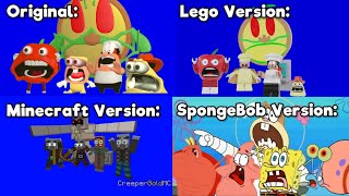 Pizza Tower Screaming Meme In Different Versions