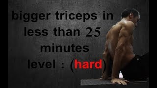 full triceps workout from home