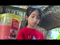 Ngoc Han enjoyed delicious American food in Vietnam.