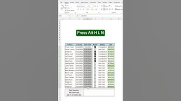 Billing & Invoice Tracker in Excel | Simple & Automated Excel Template #excelhacks   #InvoiceTracker