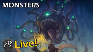 Monsters, 2025 D&D Monster Manual Previews, Stat Blocks, Encounter Design | d20play Live 57