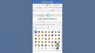 Emoji Keyboard in Excel #excel #exceltips #exceltutorial #msexcel #microsoftexcel #developer #shorts