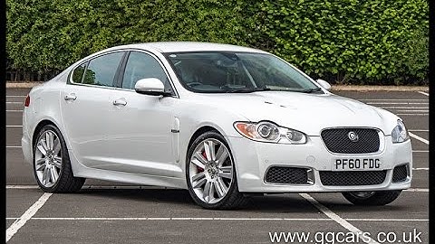 2010 60 JAGUAR XF 5 0 V8 Supercharged XFR Auto Website Trailer