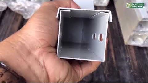 CO LÊN MÁNG CÁP 50x50 SƠN TĨNH ĐIỆN MÀU TRẮNG 1 MM ✅ Mechanical Support