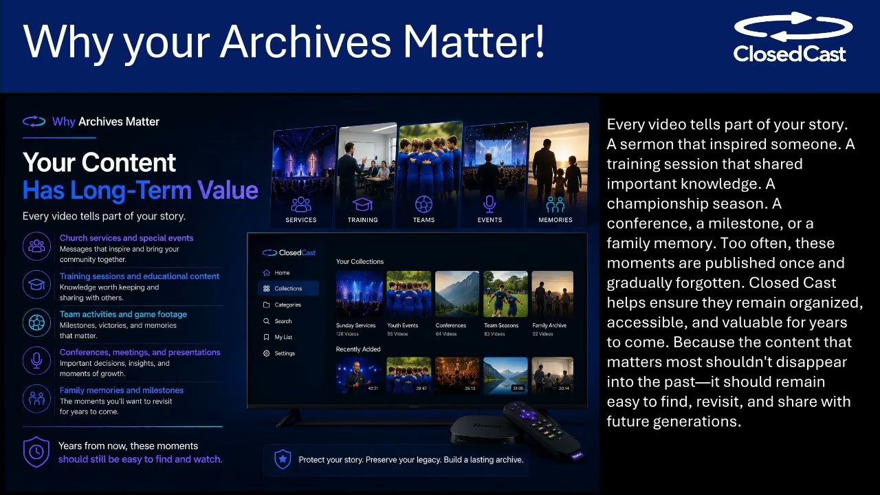 Watch your personal videos on Roku without keeping a PC or home server on