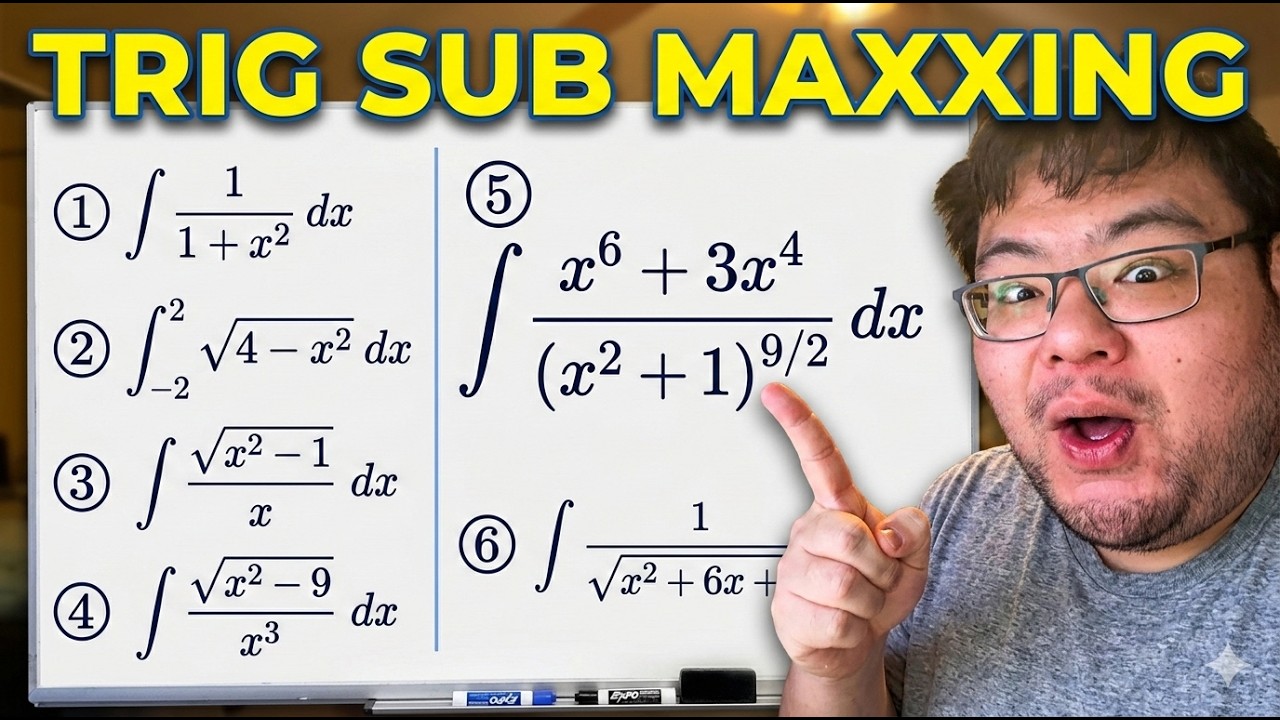 Sub 3bp Example The Trig Sub Situation. (6 Beginner to Pro examples) - YouTube