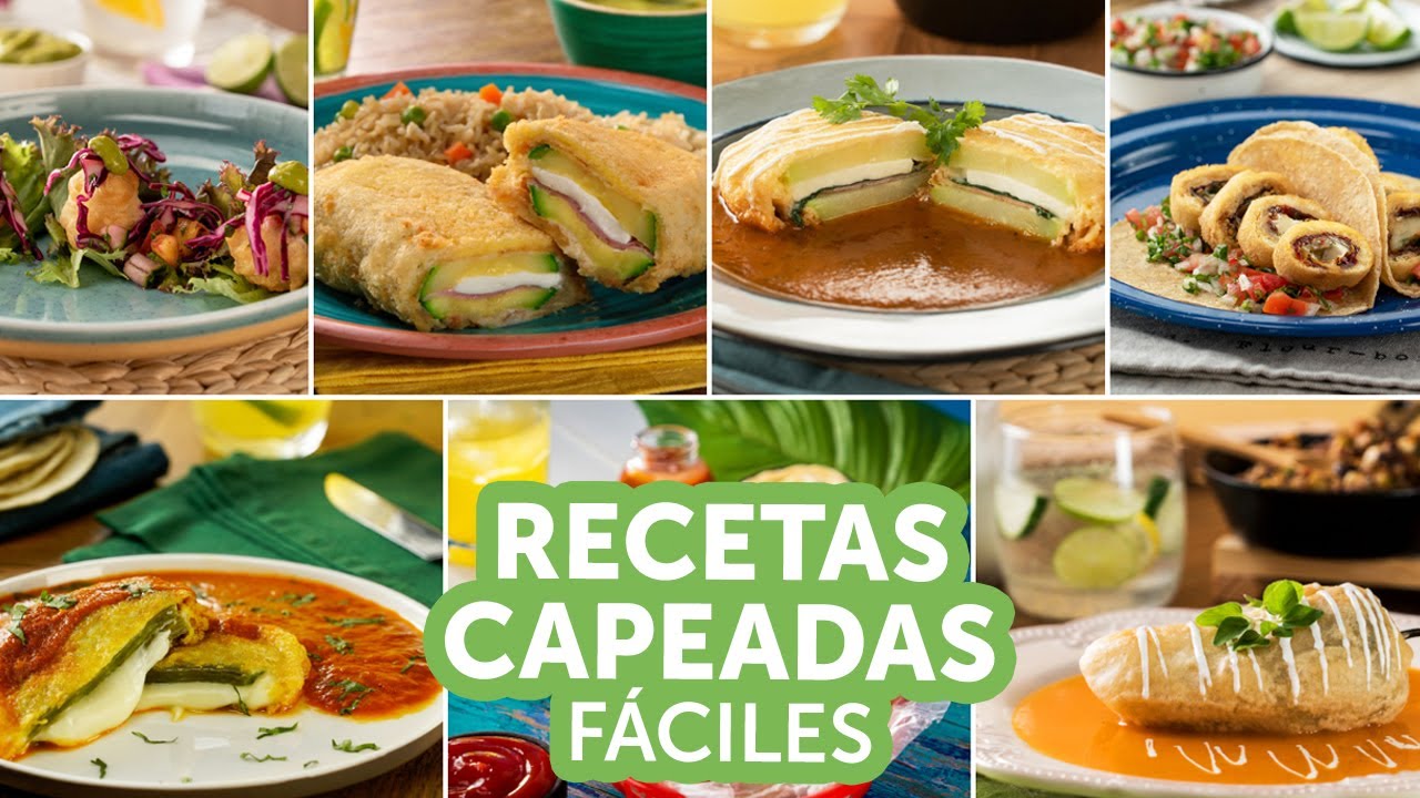 Recetas capeadas fáciles | Kiwilimón