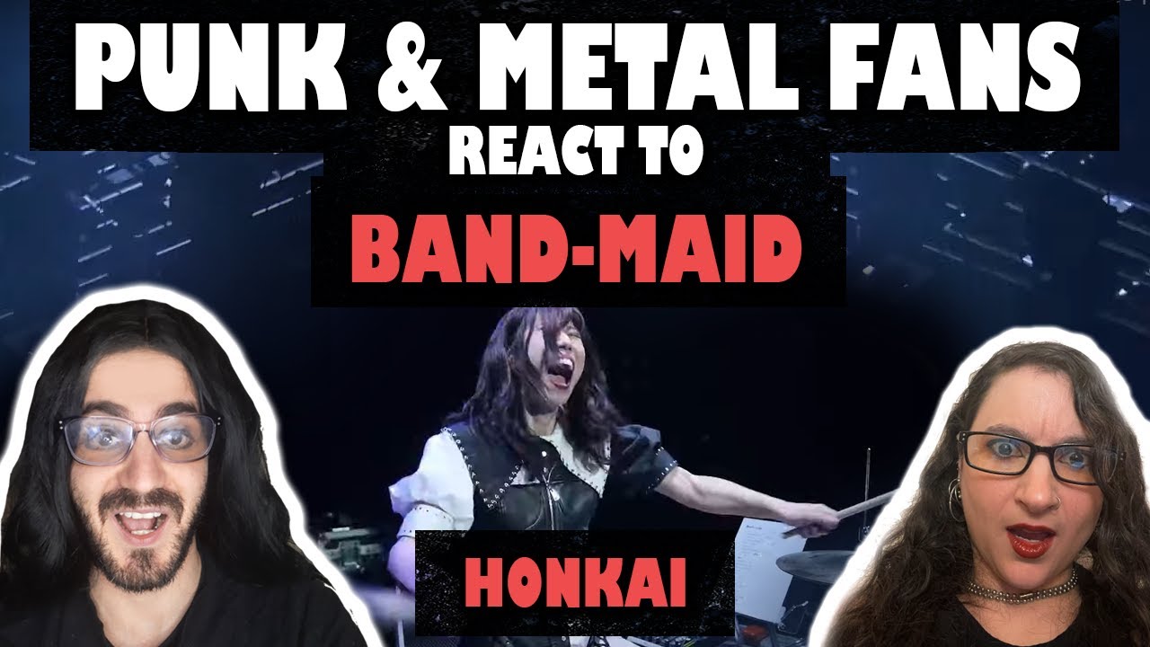 Punk Fan and Metalhead SHOCKED by Band-Maid - Honkai | Spin Off (REACTION!)