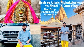 Full Vlog 2000km Etah To Ujjain Mahakaleshwar To Shirdi To Goa  Episode 1 by Saksham7000(All Rounder) 1,759 views 4 months ago 6 minutes, 21 seconds