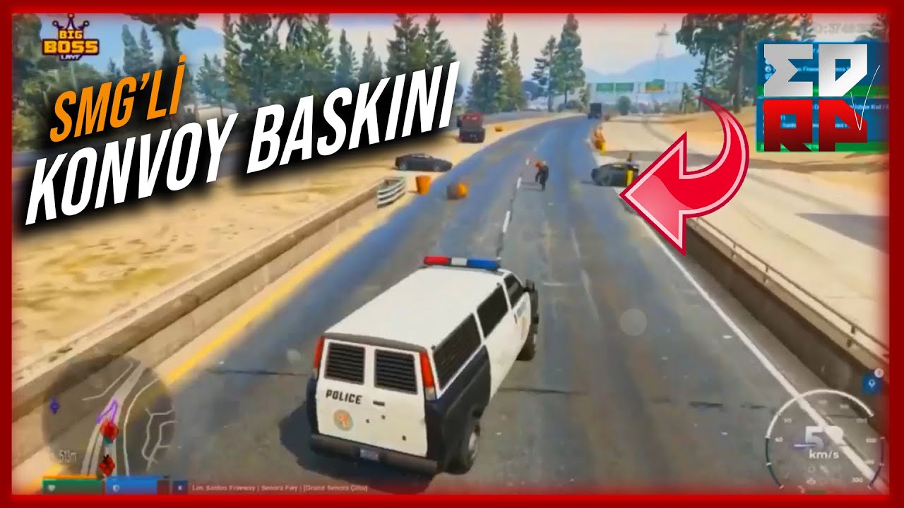 EDRP V3 | SMG' Lİ KONVOY BASKINI ÇATIŞMASI | GTA 5 RP | ZEUSİDİOUSS