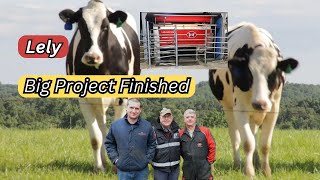 A Journey Through Yorkshire's Cutting-Edge Robot Milking Farm System!